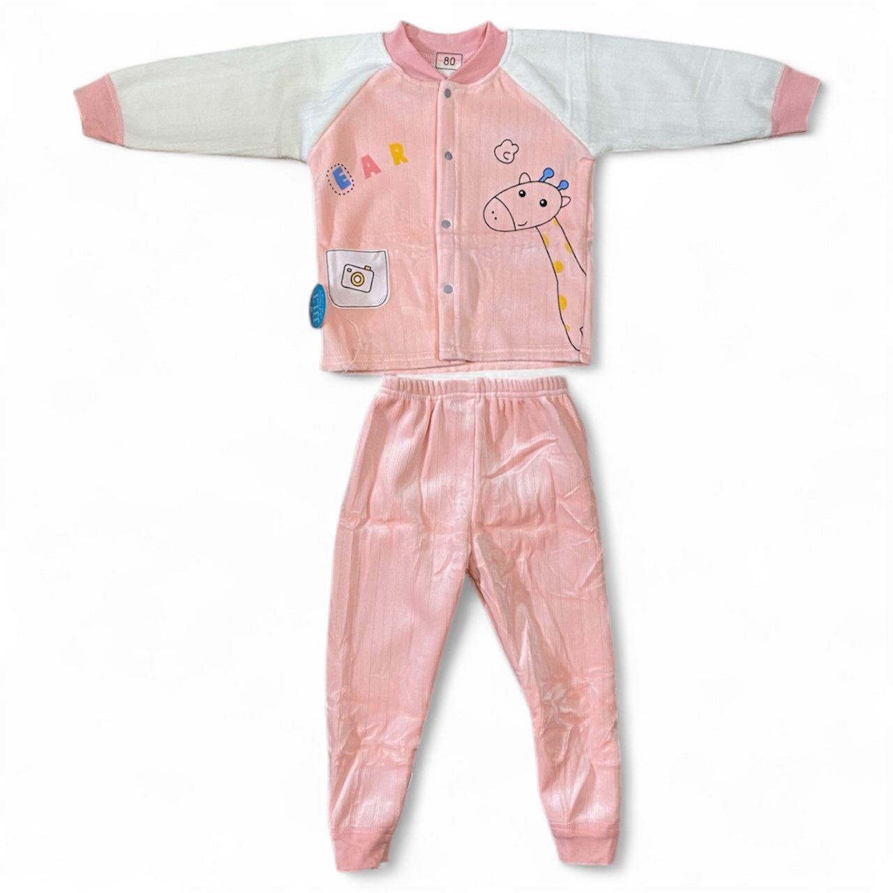 Pink dream safari velvet tracksuit